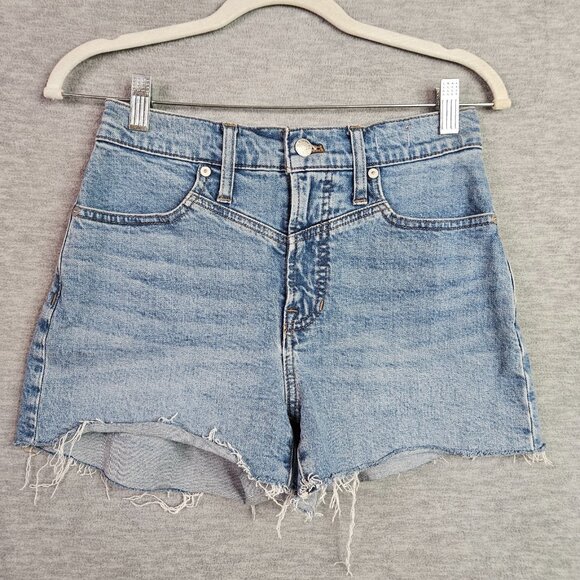 Madewell Pants - Madewell THE PERFECT MID-LENGTH JEAN SHORTBlueWomen's Size 25